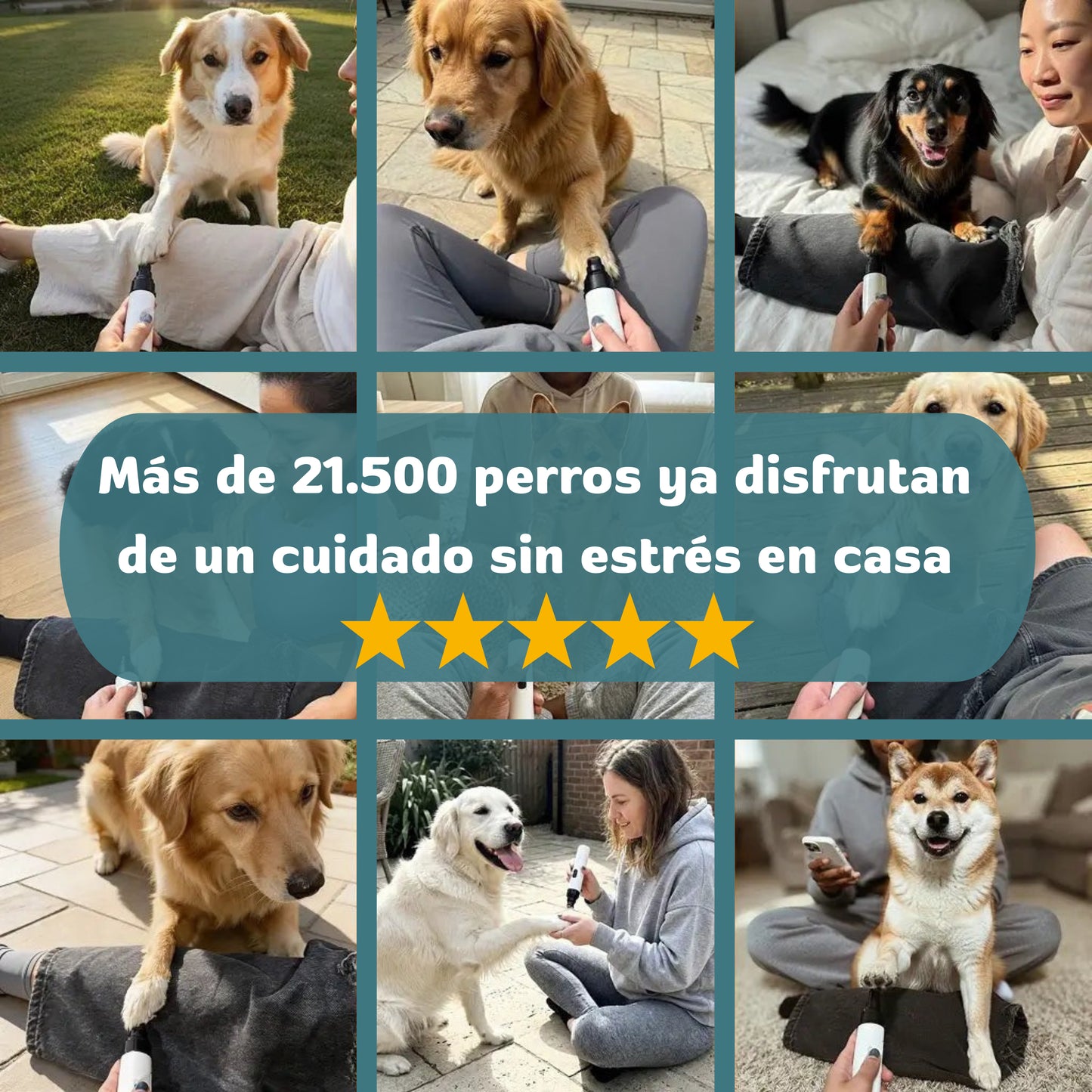 SilentPaws™ El limador silencioso que tu perro sí tolera